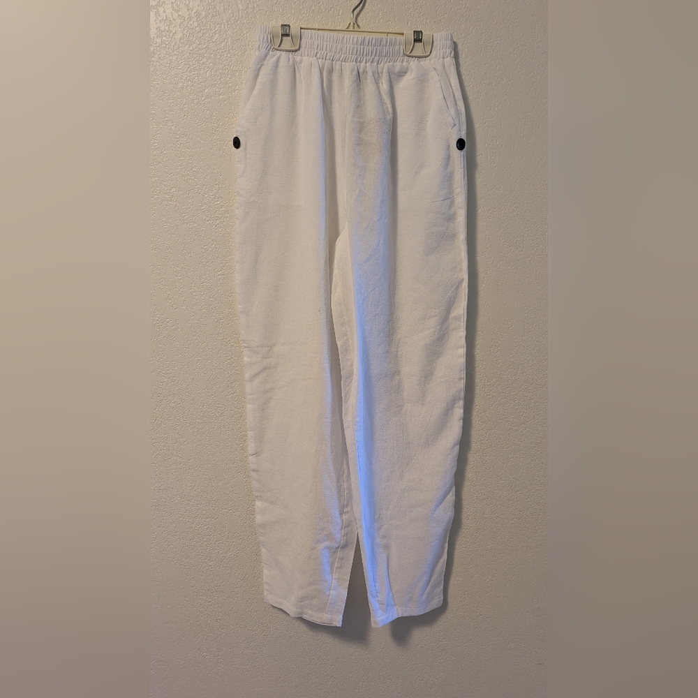 Cozy Women's White Casual Pants